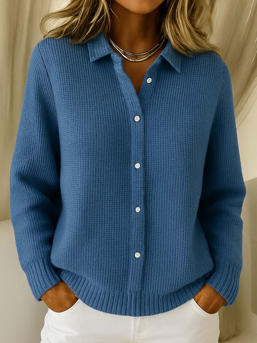 Misty Classic Button Front Cardigan For Women | Elodie