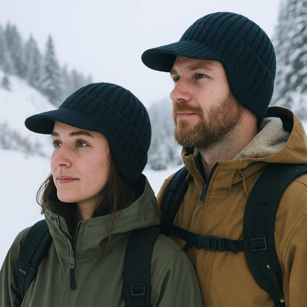 Lavish Knit Visor Cap For Men And Women | Brannor