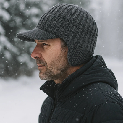 Lavish Knit Visor Cap For Men And Women | Brannor