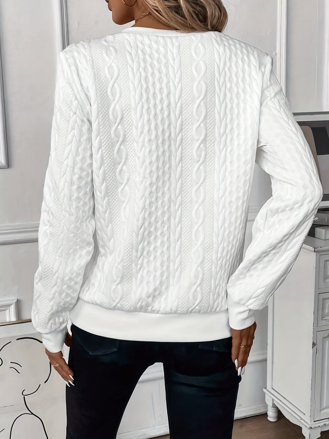 Trailblazing Half Zip Casual Sweater For Women | Lioraelle