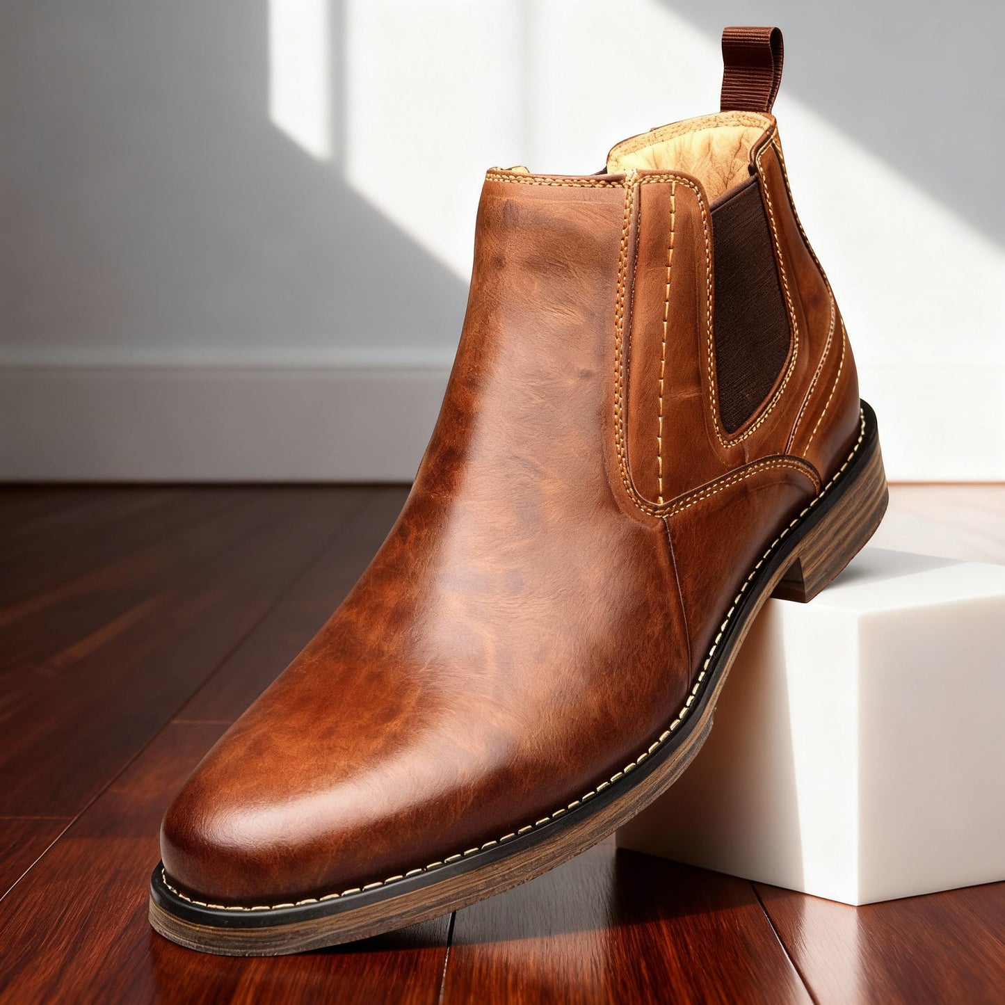 Peony Classic Chelsea Boots for Men | Aldric