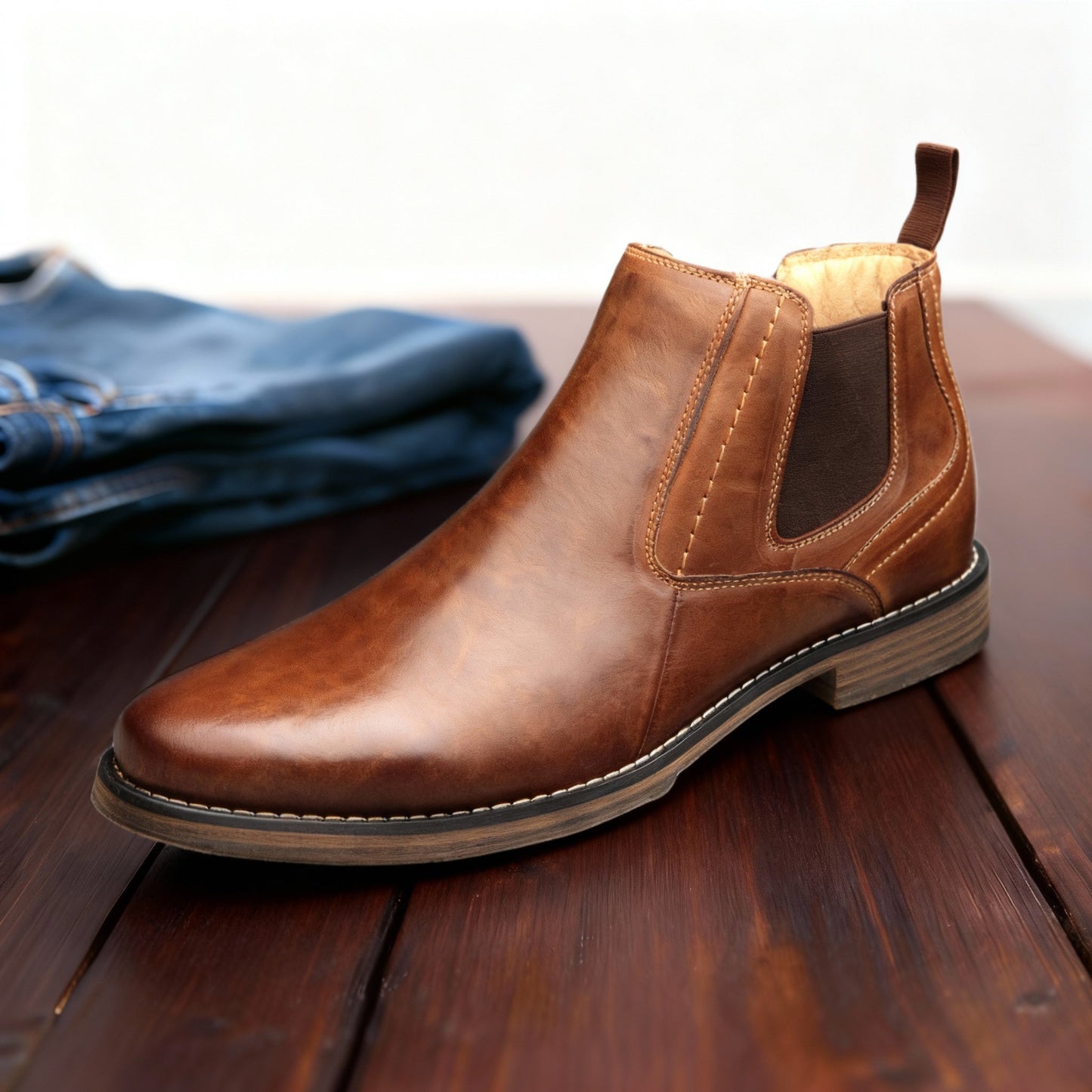 Peony Classic Chelsea Boots for Men | Aldric