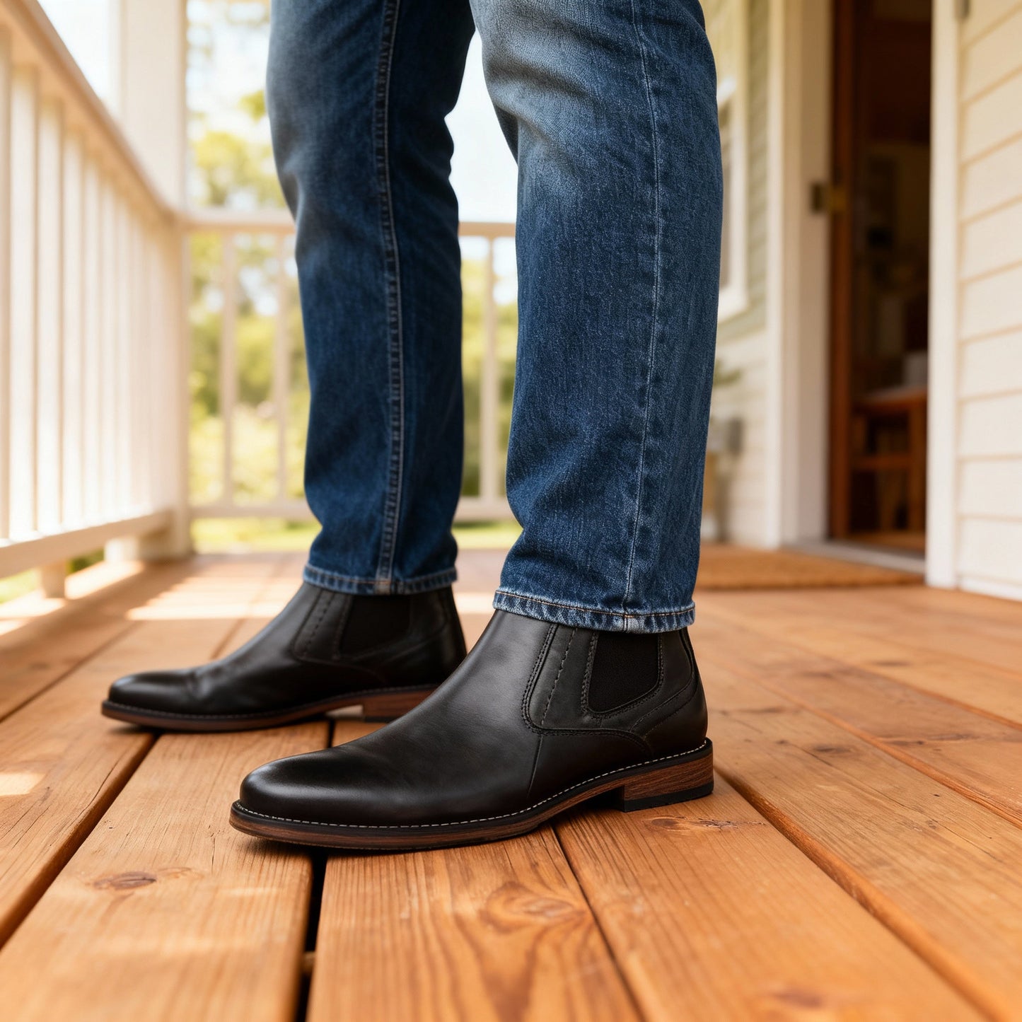 Peony Classic Chelsea Boots for Men | Aldric