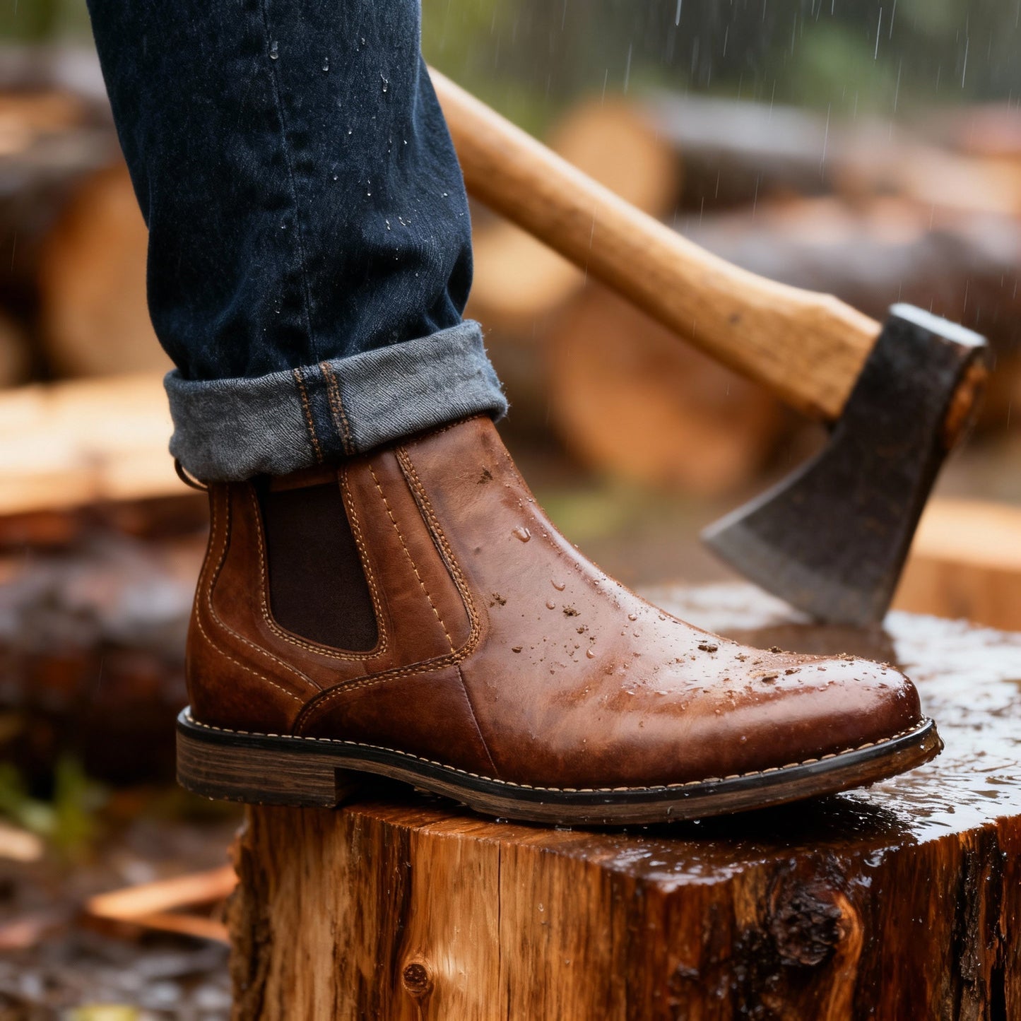 Peony Classic Chelsea Boots for Men | Aldric