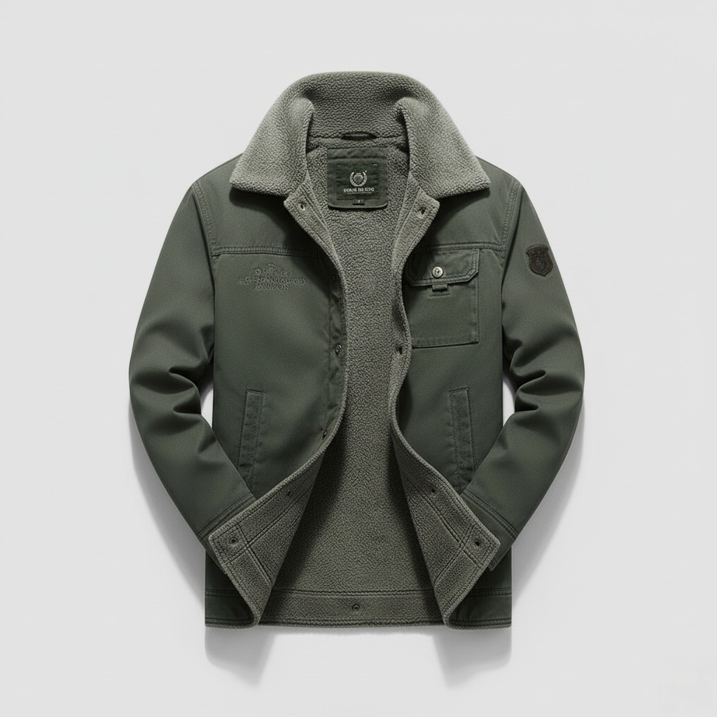 Jasmine Utility Button Front Jacket for Men | Harrison