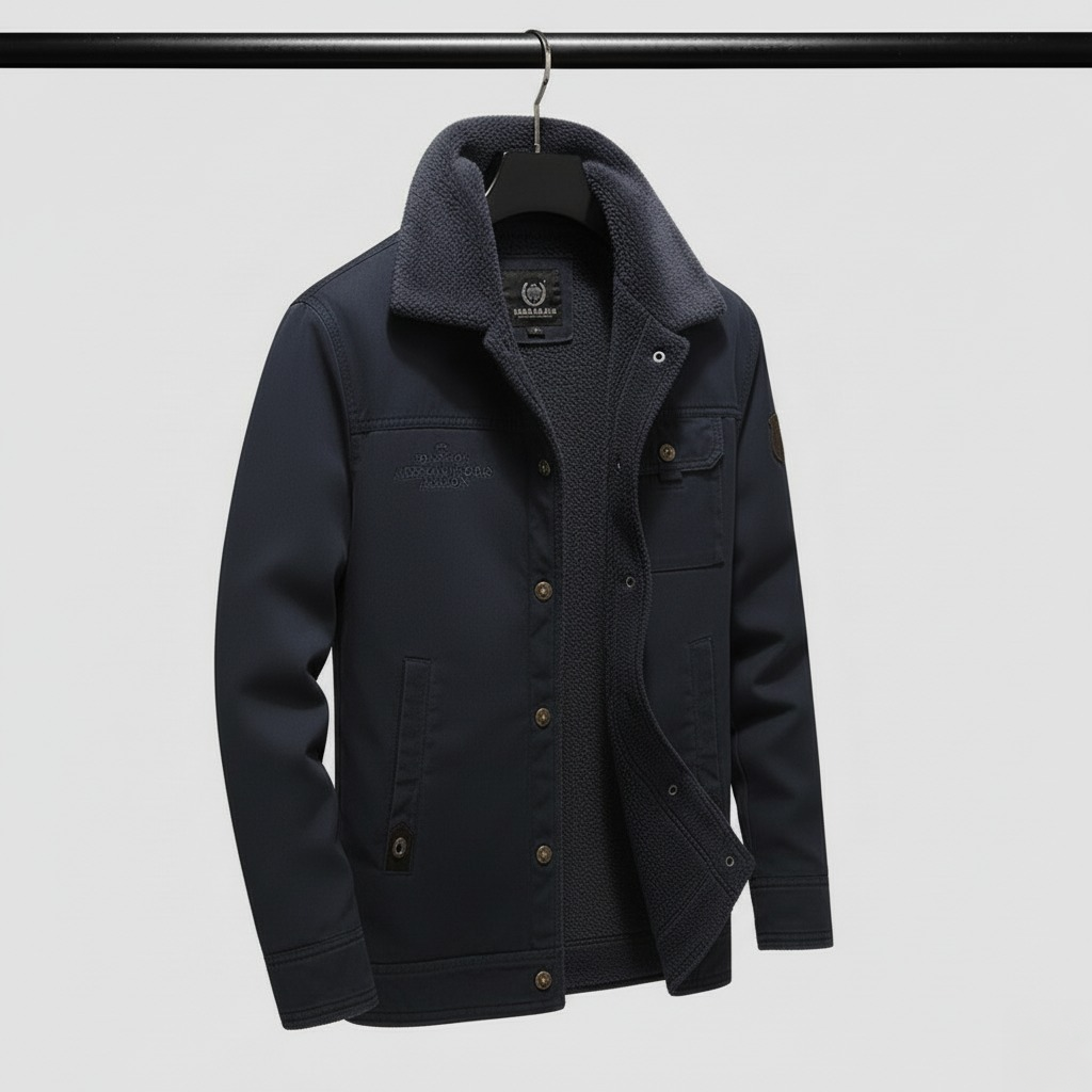 Jasmine Utility Button Front Jacket for Men | Harrison