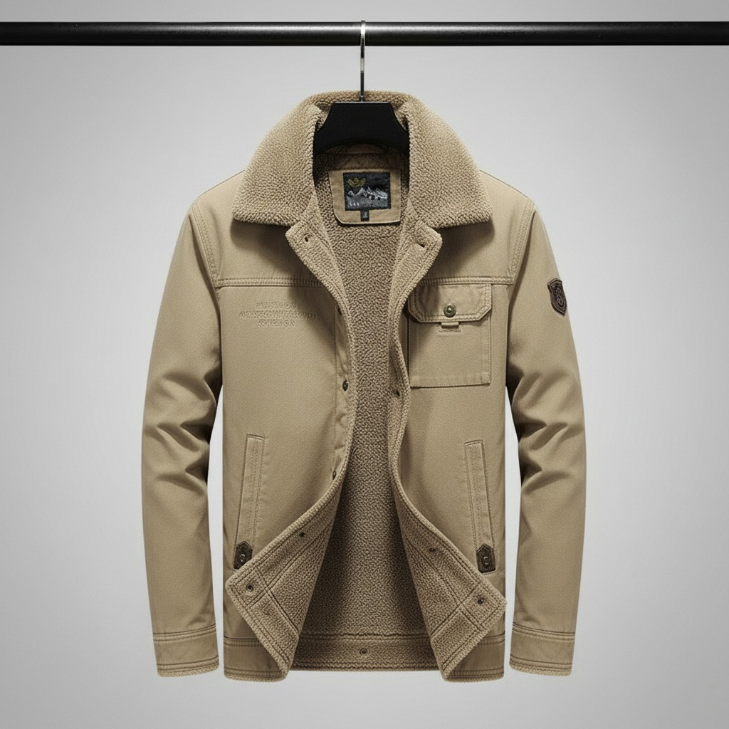 Jasmine Utility Button Front Jacket for Men | Harrison