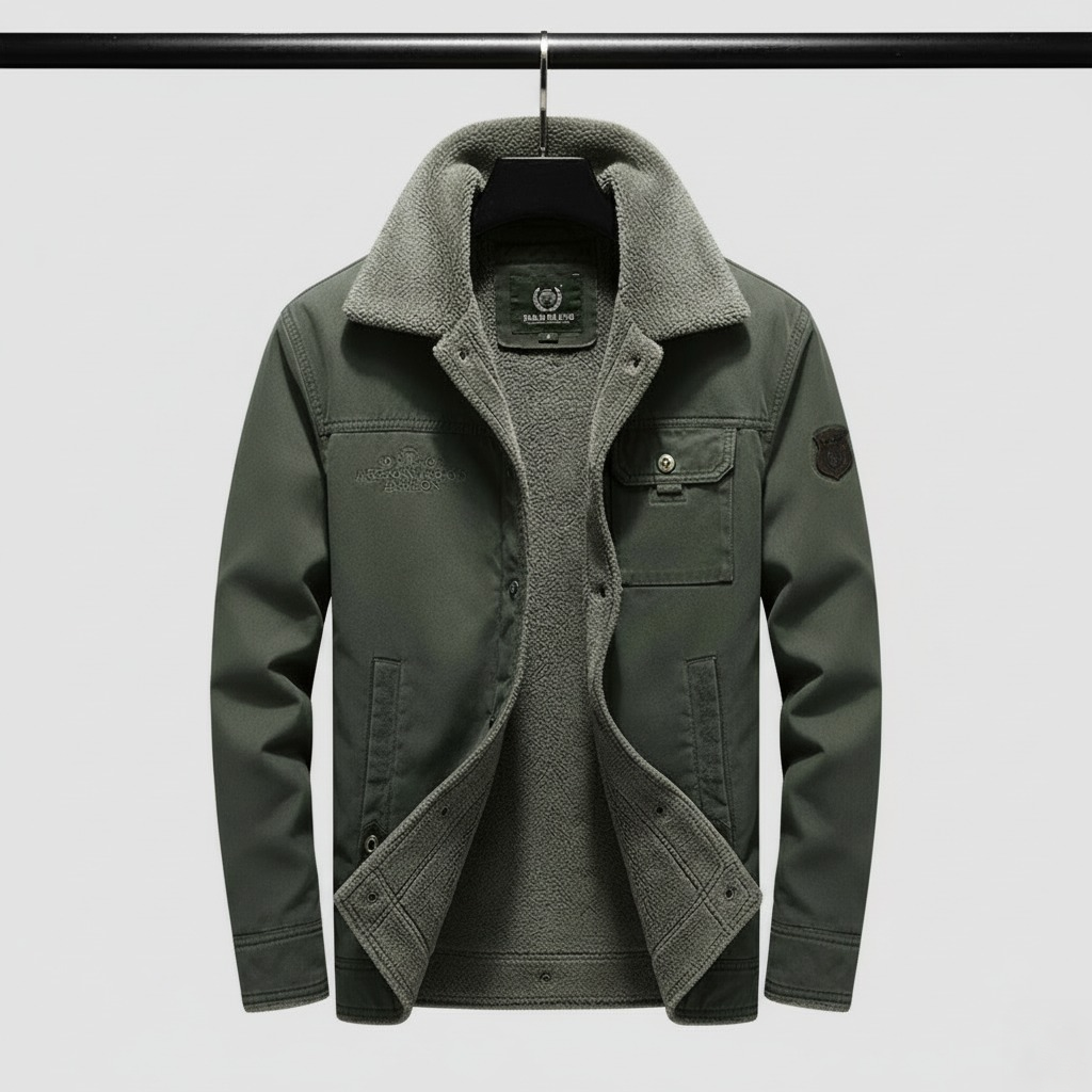 Jasmine Utility Button Front Jacket for Men | Harrison