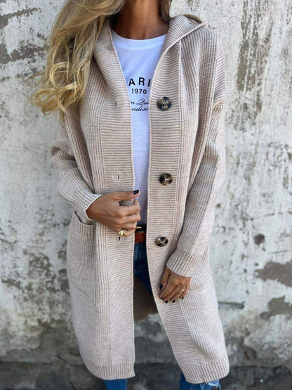 Discreet Chic Long Cardigan For Women | Mirevina