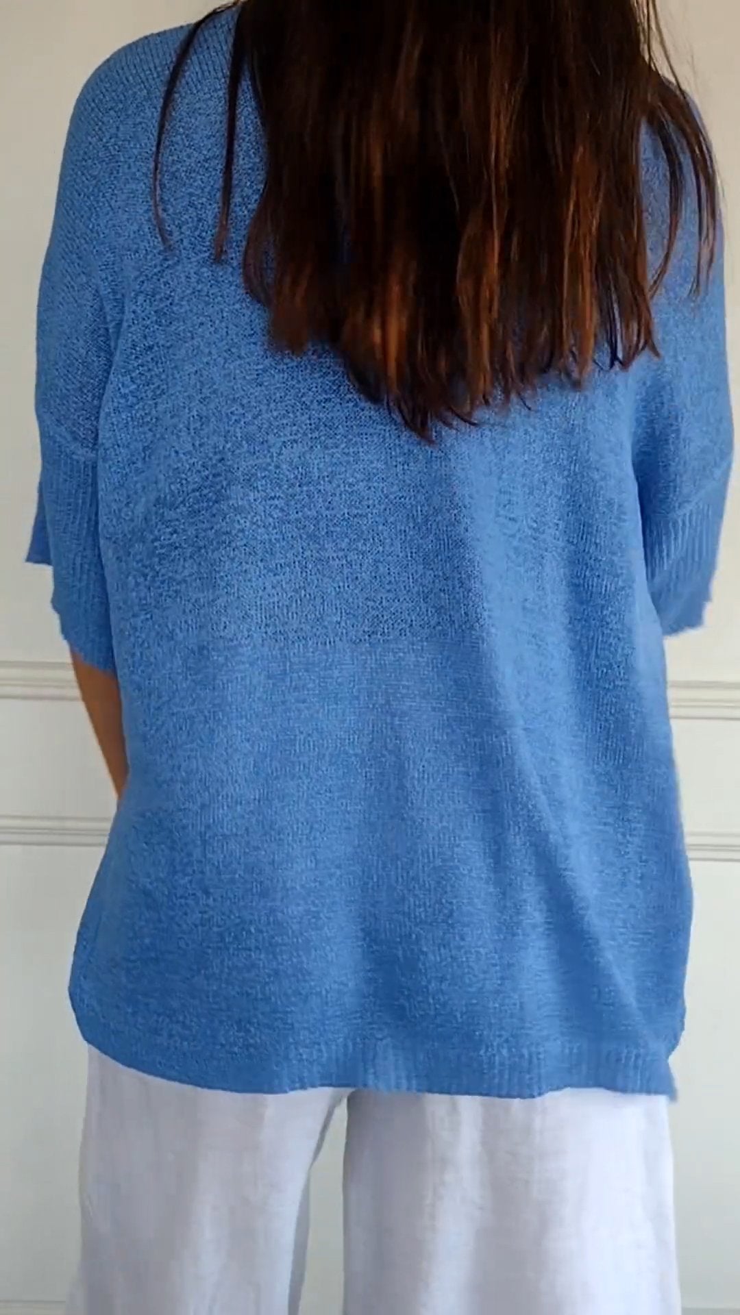 European Timeless V Neck Top For Women | Cassie