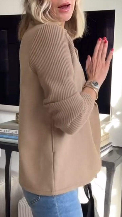 Animated Relaxed Casual Blazer Coat For Women | Elira