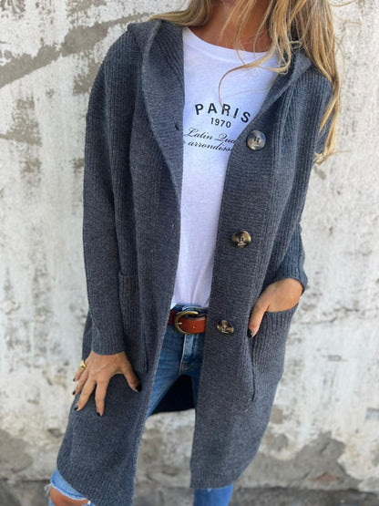 Discreet Chic Long Cardigan For Women | Mirevina