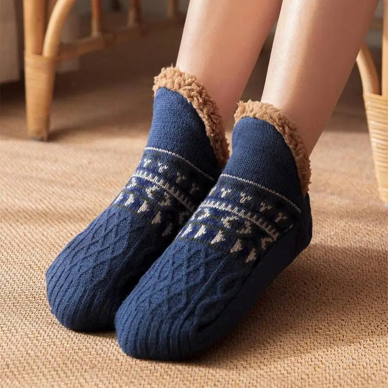 Chelsea Winter-warm non-slip house socks for women | Sofie
