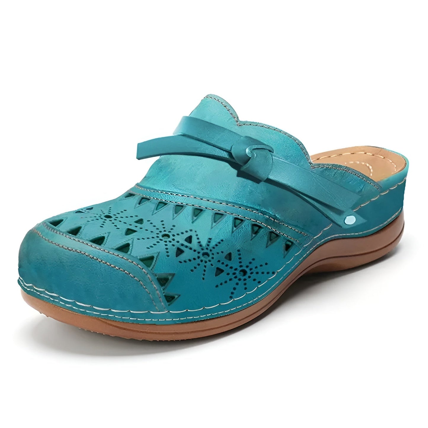 Dazzling Supportive sandals with adjustable fit for women | Anette