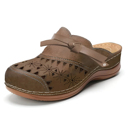 Dazzling Supportive sandals with adjustable fit for women | Anette