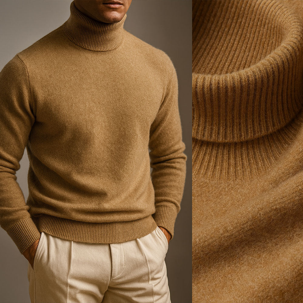Engaging Classic Turtleneck Knit Sweater For Men | Rohan