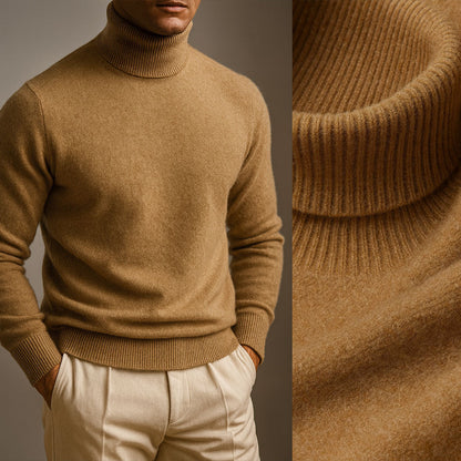 Engaging Classic Turtleneck Knit Sweater For Men | Rohan