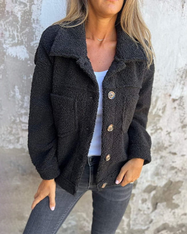 Untamed Button Front Cosy Jacket For Women | Jess