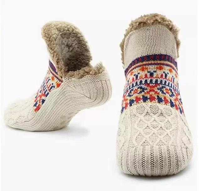 Chelsea Winter-warm non-slip house socks for women | Sofie