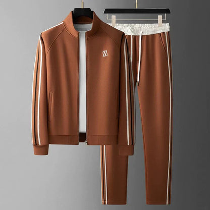 Sparkling Tailored Zip Up Tracksuit Set For Men | Arlen