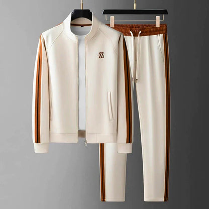 Sparkling Tailored Zip Up Tracksuit Set For Men | Arlen
